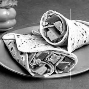 Veg Samoli Wrap