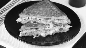 Masala Egg Grilled Sandwich