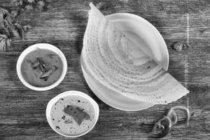Onion Butter Masala Dosa