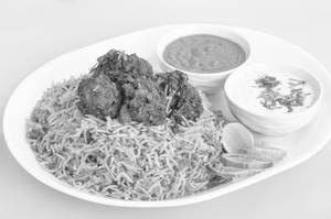 Chicken fry biryani