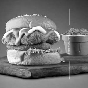 Chicken Chili Lava Burger