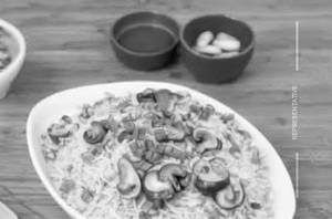Mushroom Fried Rice