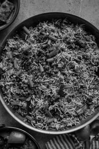 Burnt garlic fried rice