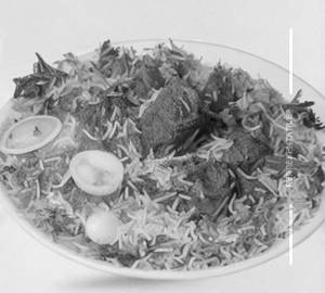 Mutton  fry piece biryani