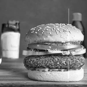Classic veg burger