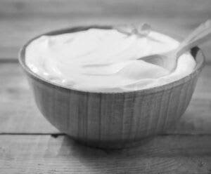Plain curd