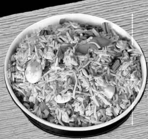 Egg fried rice