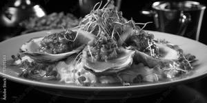 Oyster chicken with peppers