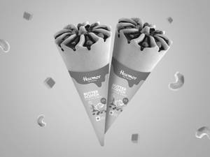 Butter Scotch Cone (110 Ml X 2)