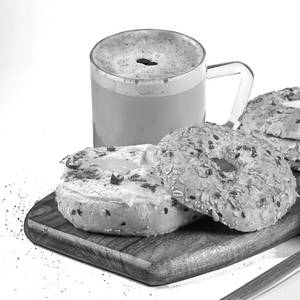 Egg Cheese Bagel & Hot Coffee Combo