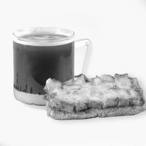 Vietnamese Cold Coffee (With Cheesy Chicken Melt Toastie)