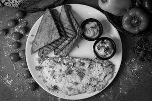 Egg White Omelette [5 Eggs]