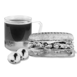 Chicken Sandwich Combo (With Cold Coffee & Mini Donut)