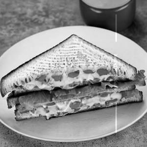 Egg Vegetable Sandwich