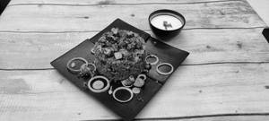 Paneer vegetable tawa pulau