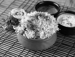 Chicken Biryani Plate