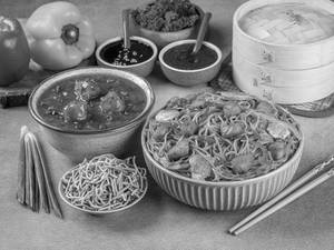 Chicken Triple Schezwan Noodles