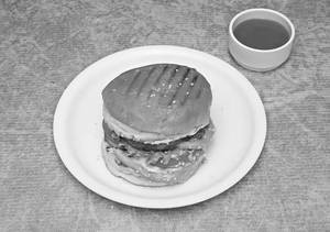 Aloo Tikki Cheese Burger