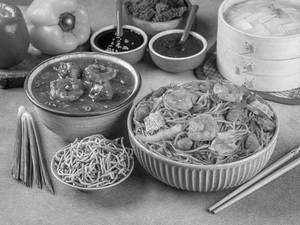 Mixed Triple Schezwan Noodles