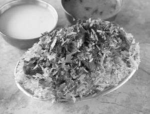 Beef Biryani Plate