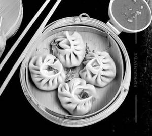 Steam Creamy Momos(4 pices)