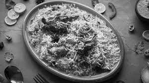 Mutton Biryani With Mutton Chap