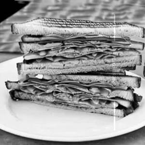 Chicken Salami Sandwich                  