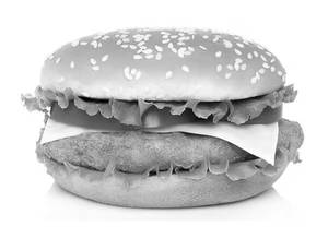 Chicken cheese tandoori burger