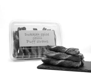 Dukkah Spice Chilli Puff Straws 200Gms