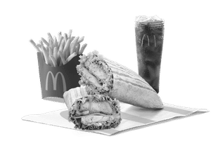Big Spicy Chicken Wrap Combo
