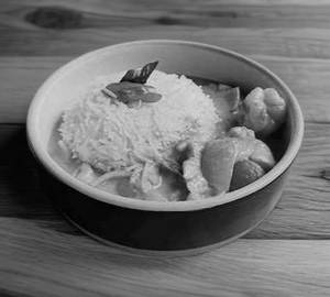 Prawns Red Thai Curry With Jasmine Rice