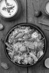 Vegetable Dum Biryani