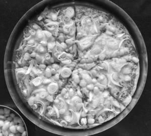 Corn Onion Pizza