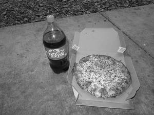 Margerita Pizza + Coke