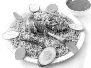 Mutton laham mandi