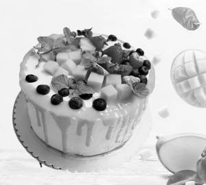 Fresh Fruit Cake (1 Pound)