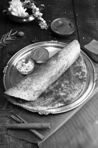 Chettinad Ghee Sada Dosa