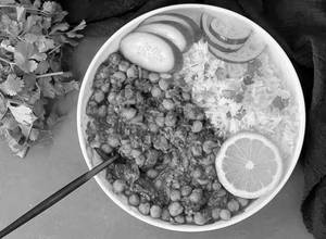 Chola Jeera Rice Combo (serves One)
