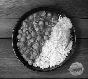 Chole Masala With Rice