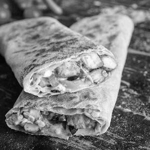 Mustard Chicken Wrap
