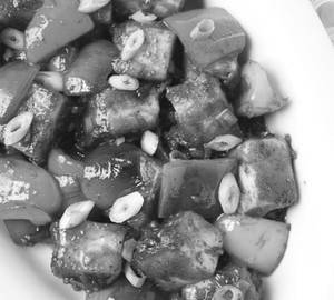 Paneer in Hot Garlic Sauce