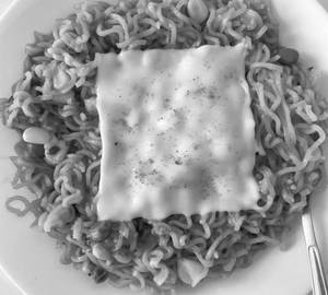 Butter cheese maggie