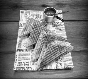 Peri Peri Paneer Grilled Sandwich