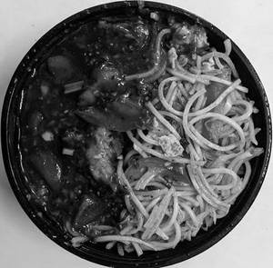 Chili Chicken Combo With Noodles (serves One)