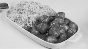 Veg Manchurian Combo With Rice (serves One)