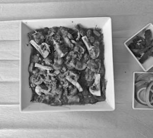 Mushroom Mutter Dhaba Style