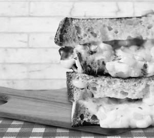 Corn Cheese Grilled Sandwich