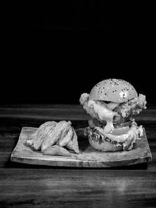 American Fiery Burger