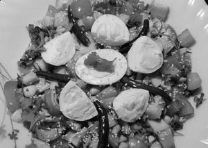 Veggie With Boil Egg