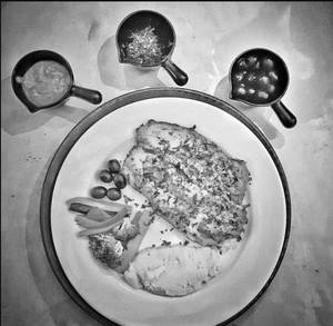 Grilled Chicken With Sauteed Vegetables